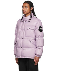 hellviolette Daunenjacke von Moncler Genius