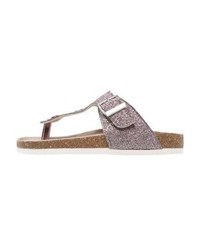 hellviolette flache Sandalen von Only