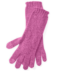 hellviolette Handschuhe