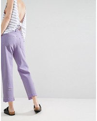 hellviolette Jeans von Asos