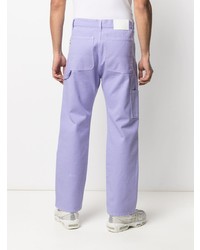 hellviolette Jeans von MSGM