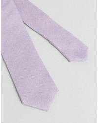 hellviolette Krawatte von Asos