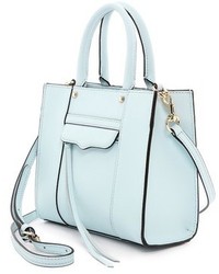 hellviolette Leder Umhängetasche von Rebecca Minkoff