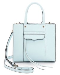 hellviolette Leder Umhängetasche von Rebecca Minkoff