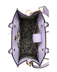 hellviolette Leder Umhängetasche von Rebecca Minkoff