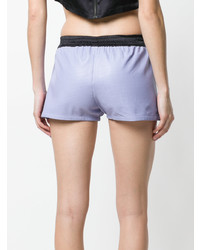 hellviolette Ledershorts von Coup De Coeur