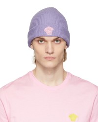 hellviolette Mütze von Versace