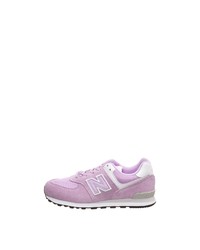 hellviolette niedrige Sneakers von New Balance