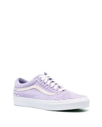 hellviolette niedrige Sneakers von Vans