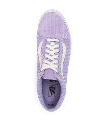 hellviolette niedrige Sneakers von Vans