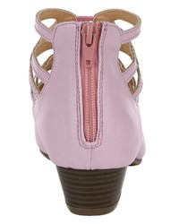 hellviolette Samt Pumps von Liva Loop