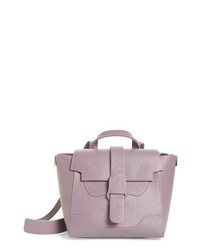 hellviolette Satchel-Tasche