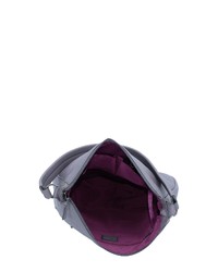 hellviolette Shopper Tasche aus Leder von Bree