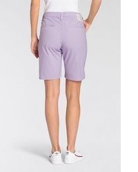 hellviolette Shorts von MAC