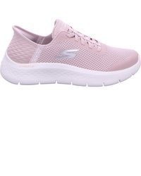 hellviolette Slip-On Sneakers von Skechers