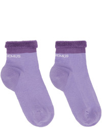 hellviolette Socken von Jacquemus