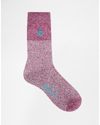 hellviolette Socken von Original Penguin