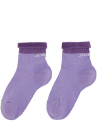 hellviolette Socken von Jacquemus