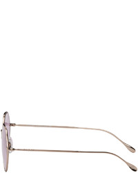 hellviolette Sonnenbrille von Gucci