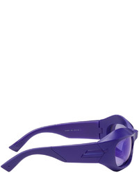 hellviolette Sonnenbrille von Bottega Veneta