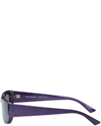 hellviolette Sonnenbrille von Balenciaga