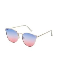 hellviolette Sonnenbrille von Quay