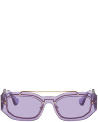hellviolette Sonnenbrille von Versace