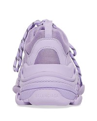 hellviolette Sportschuhe von Balenciaga