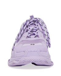 hellviolette Sportschuhe von Balenciaga