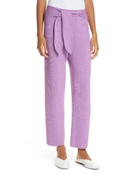 hellviolette Strick Hose