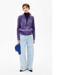 hellviolette Strickjacke von Armedangels