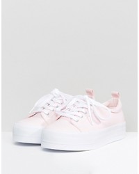 hellviolette Turnschuhe von Asos