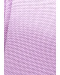 hellviolette vertikal gestreifte Krawatte von Eterna