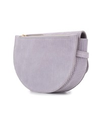 hellviolette Wildleder Bauchtasche von Wandler