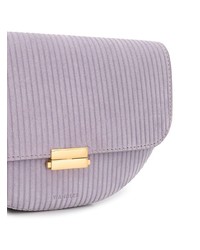 hellviolette Wildleder Bauchtasche von Wandler