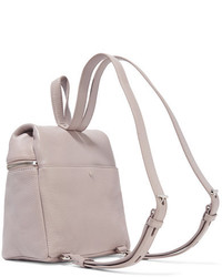 hellvioletter Leder Rucksack von Kara