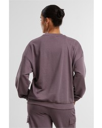 hellvioletter Oversize Pullover von Urban Classics