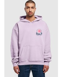 hellvioletter Pullover mit einem Kapuze von Merchcode