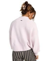 hellvioletter Pullover von Billabong