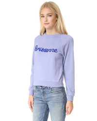 hellvioletter Pullover von MAISON KITSUNE