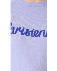 hellvioletter Pullover von MAISON KITSUNE