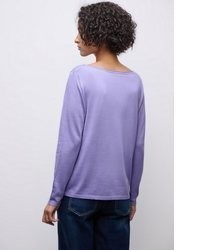 hellvioletter Pullover von STREET ONE