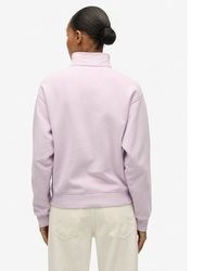 hellvioletter Pullover von Superdry