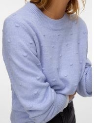 hellvioletter Pullover von Vero Moda