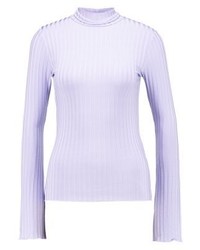 hellvioletter Rollkragenpullover von MOVES