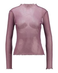 hellvioletter Rollkragenpullover von NA-KD