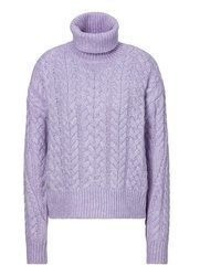 hellvioletter Rollkragenpullover von Ragwear