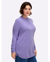 hellvioletter Strick Pullover von Sieh an!