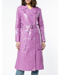 hellvioletter Trenchcoat von Sies Marjan