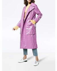 hellvioletter Trenchcoat von Sies Marjan